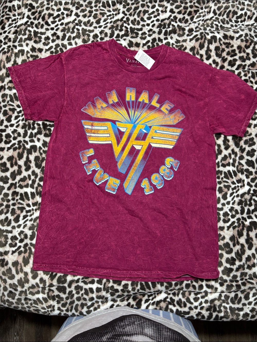 Van Halen Kids' Graphic Tee - Deep Berry